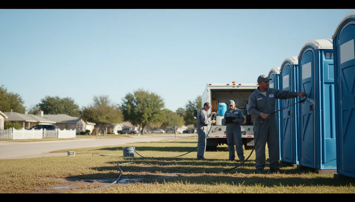 Long-Term Portable Toilet Rental in Fountain City, IN near me